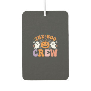 Halloween Grusel Crew Geist Kürbis Design_1 Autolufterfrischer