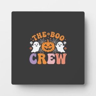 Halloween Grusel Crew Geist Kürbis Design_1 Fotoplatte