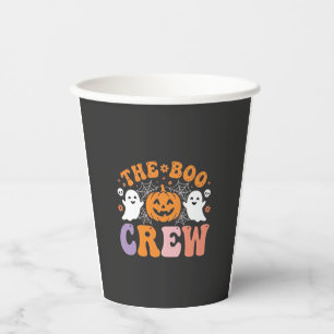 Halloween Grusel Crew Geist Kürbis Design_1 Pappbecher