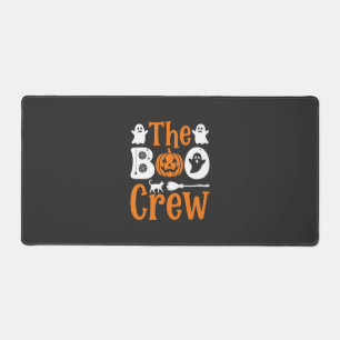 Halloween Grusel Crew Geist Kürbis Katze Design Schreibtischunterlage