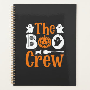 Halloween Grusel-Crew Geist Kürbis Katzen Design Planer