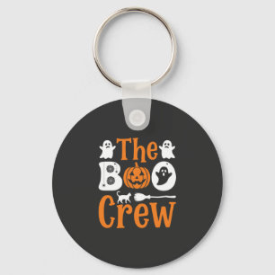 Halloween Grusel Crew Geist Kürbis Katzen Design Schlüsselanhänger