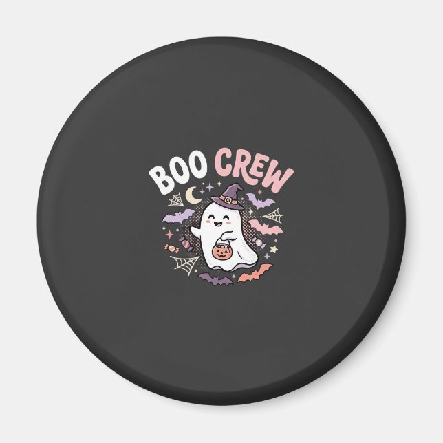 Halloween Grusel Crew Geist Magnet (Vorne)