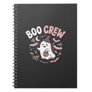 Halloween Grusel Crew Geist Notizblock
