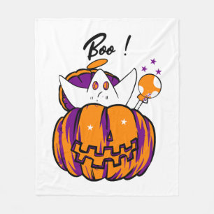 Halloween Grusel Fleecedecke