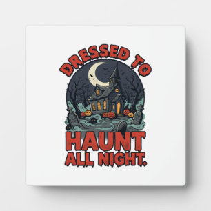 Halloween Grusel-Friedhof-Kostüm-Nacht Fotoplatte