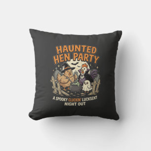 Halloween Grusel-Henne-Party Kissen