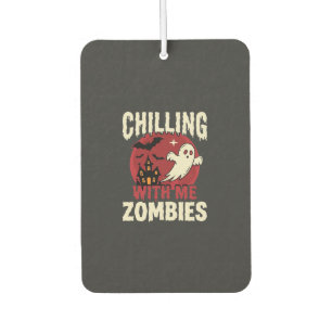 Halloween-Grusel mit mir Zombies-Geister-Design Autolufterfrischer