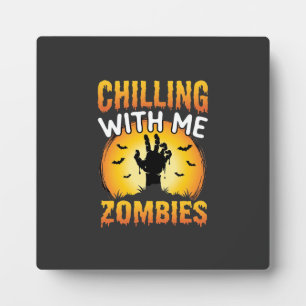 Halloween Grusel Mit Mir Zombies Grafik Fotoplatte