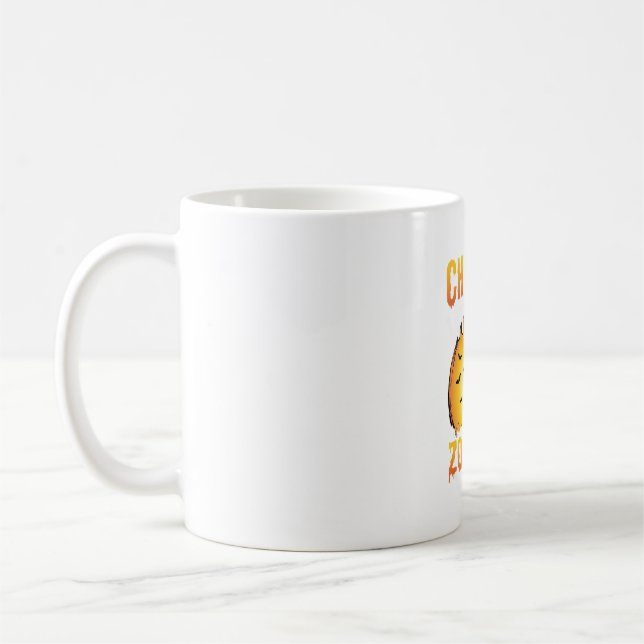 Halloween Grusel Mit Mir Zombies Grafik Kaffeetasse (Links)