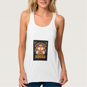 Halloween Grusel-Saison-Squad-Geister-Kürbis-Desig Tank Top
