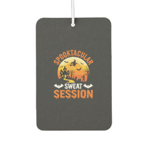 Halloween Grusel-Sweat-Session Fitness Autolufterfrischer