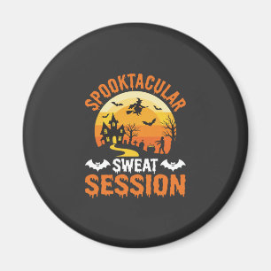 Halloween Grusel-Sweat-Session Fitness Magnet