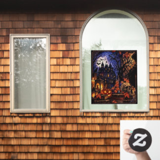 Halloween-Gruseleffekt-Fensterfolien 2 von Set Fensteraufkleber