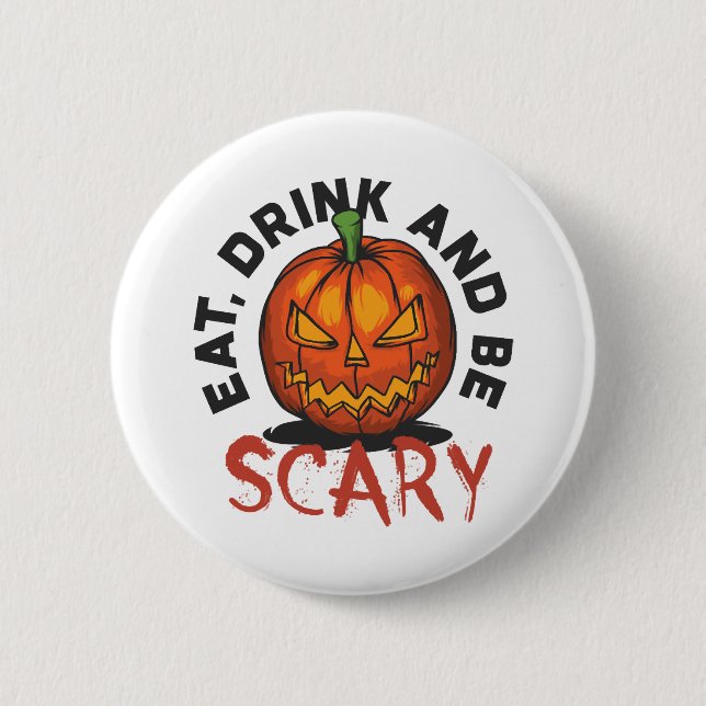 Halloween Gruselig     Button (Vorderseite)