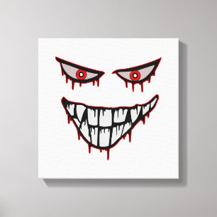 Halloween - Gruselig Leinwanddruck
