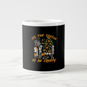 Halloween Gruselige Jahreszeit Die Jahreszeit, um Jumbo-Tasse