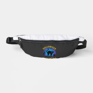 Halloween Gruselige Katzenlady Schwarze Katze Bauchtasche