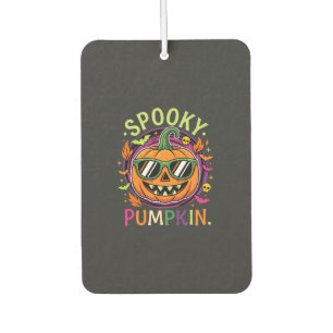 Halloween Gruselige Kürbis Sonnenbrille Vektor Autolufterfrischer