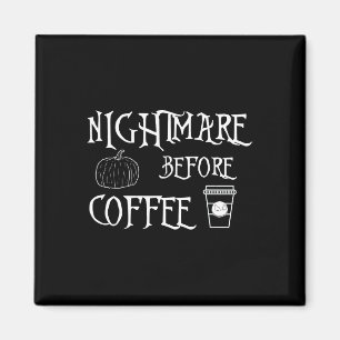 Halloween Gruselige Nacht Vor Kaffee-Shirt Damen F Magnet
