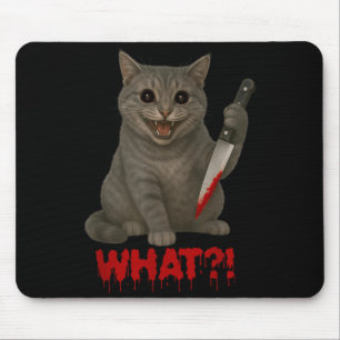 Halloween Gruselige Schwarze Katzen Lustige Katze Mousepad