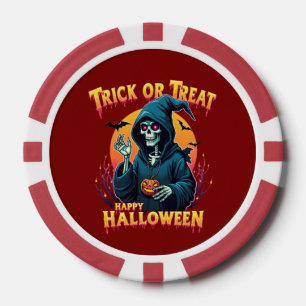 Halloween Gruselige Stimmung: Süßes oder Saures Sk Pokerchips
