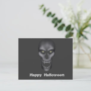 Halloween - Gruselige Totenkopf-Postkarten! Postkarte