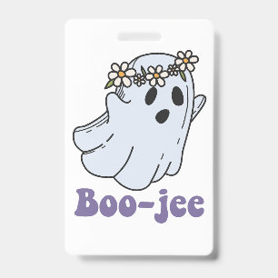 Halloween Gruseliger Geist Boo Jee Boo Ausweis
