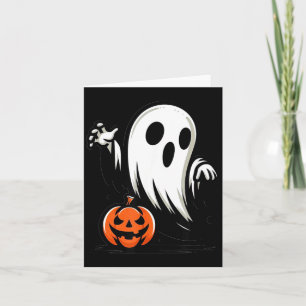 Halloween Gruseliger Geist Halloween Kostüme Karte