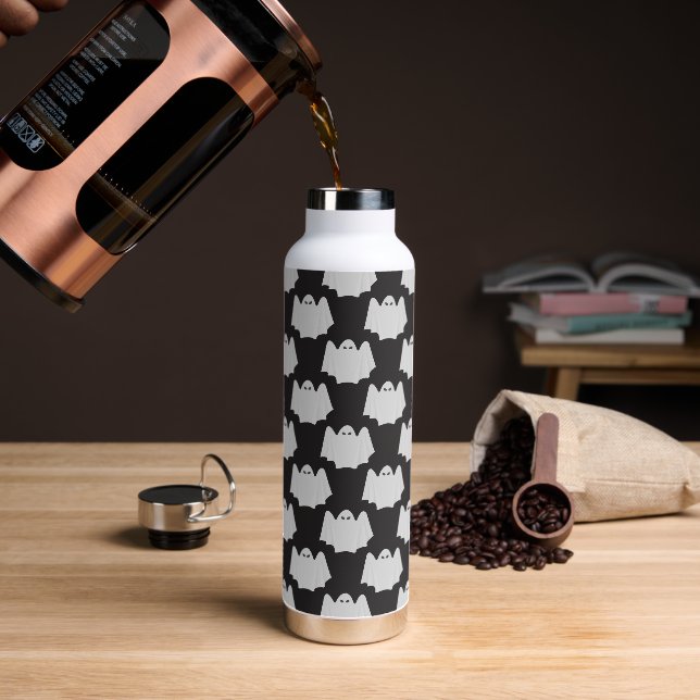 Halloween, Gruseliger Geist, Süßes oder Saures, Bu Trinkflasche (Kaffee)