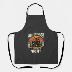 Halloween Gruseliger Kürbis Nacht Schürze