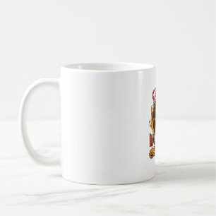 Halloween Gruseliger Kürbis Retro Gravur Textur_1 Kaffeetasse