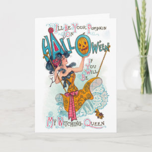 Halloween-Gruß-Karte Karte