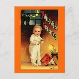 Halloween Gruß Postkarte