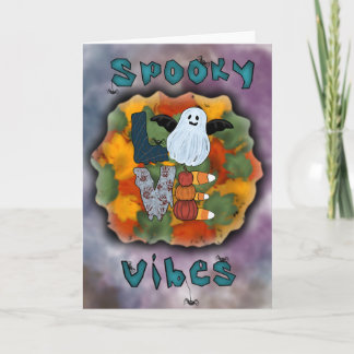 Halloween-Grußkarte Karte