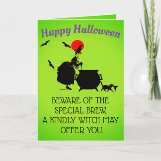 Halloween-Grußkarte Karte