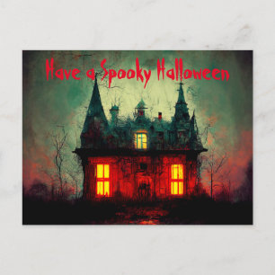 Halloween-Grußkarte Postkarte
