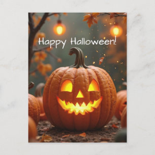 Halloween-Grußkarte Postkarte