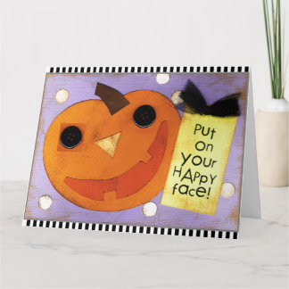 Halloween-Grußkarten Karte