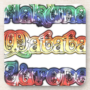 Halloween Hakuna Matata Europe.png Getränkeuntersetzer