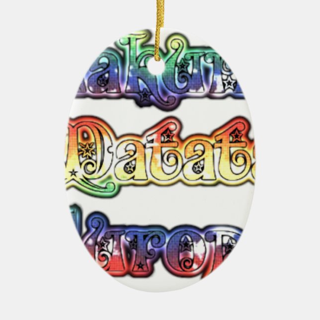 Halloween Hakuna Matata Europe.png Keramikornament (Vorne)