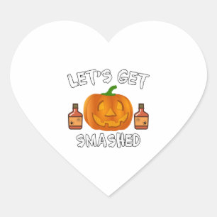 Halloween Halloween Clipart  Herz-Aufkleber
