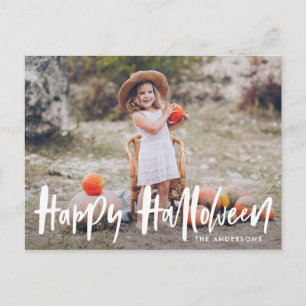 Halloween Halloween-Foto Postkarte