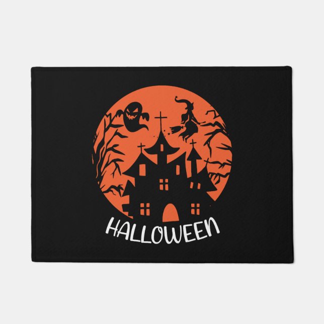 Halloween-Halloween-Party Fußmatte (Vorderseite)