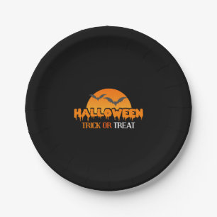 Halloween - Halloween - Süßes oder Saures Pappteller