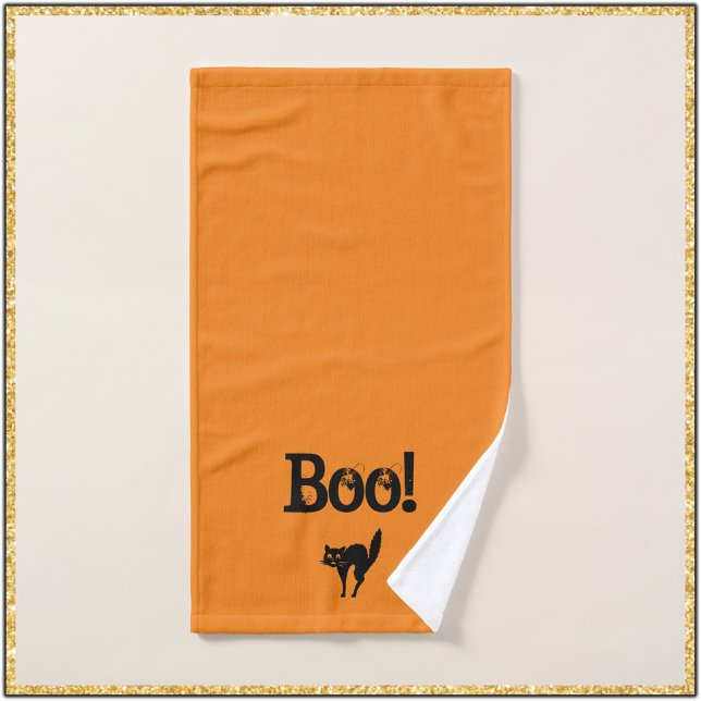 Halloween Handtuch (Bookmark my store! https://www.zazzle.com/store/capricepetit)