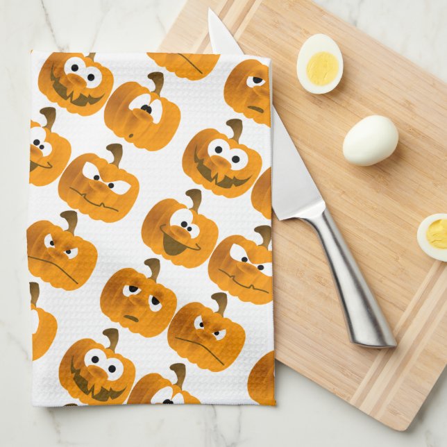 Halloween Handtuch (Viertel Falte)
