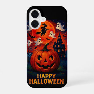 Halloween-Handy-Hintergrundbilder, um Ihren Bildsc iPhone 16 Hülle