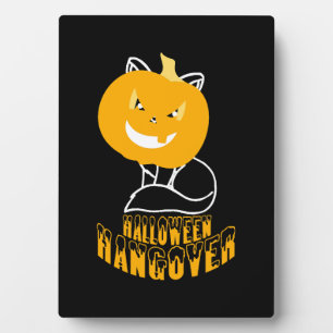 Halloween Hangover Fotoplatte
