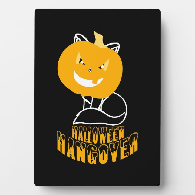 Halloween Hangover Fotoplatte (Vorderseite)